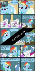 Rating: Questionable Score: 0 Tags: 1:2 bandage bandage_mummy_(mlp) blue_body blue_feathers blue_fur blush body_cast cast clock comic cutie_mark dialogue duo e621 english_text equid equine eyes_closed feathered_wings feathers female feral friendship_is_magic fur hair hasbro hi_res hospital male male/female mammal medical multicolored_hair multicolored_tail my_little_pony mythological_creature mythological_equine mythology open_mouth patient pegasus purple_body purple_eyes purple_fur question_mark rainbow_dash_(mlp) rainbow_hair rainbow_tail tail talking_feral teeth text tiarawhy wings User: bunchy7s