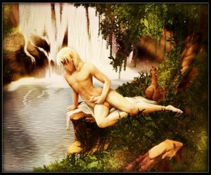 Rating: Explicit Score: 0 Tags: 1boy blonde_hair color container cum cute_male detailed_background earrings ejaculation erect_nipples greek_mythology jahi jewelry jug just_jacked_off male male_only masturbation muscles muscular narcissus narcissus_(mythology) necklace nipples nude on_ground outdoors outside painting_(artwork) penis plants public_domain reflection rule34 selfcest sitting solo tree uncensored vase water waterfall white_hair yuni User: bunchy7s