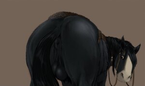 Rating: Explicit Score: 0 Tags: 2012 angus_(disney) anus backsack balls big_butt black_body black_fur brave_(disney) brown_background brown_eyes butt digital_media_(artwork) disney e621 equid equine equine_anus feral fur genitals horse looking_back male mammal narse pixar puffy_anus quadruped saddle simple_background solo standing tail User: bunchy7s