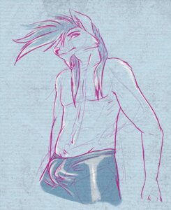 Rating: Questionable Score: 0 Tags: anthro biped boxers_(clothing) bulge canid canine canis clothed clothing e621 male mammal red_wolf sketch solo standing sukebepanda topless underwear wolf wolf_nanaki User: bunchy7s