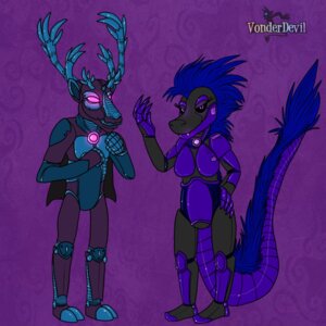 Rating: Safe Score: 0 Tags: 1:1 android anthro antlers breasts cervine claws cloak clothing deer dragon duo e621 elk female glowing glowing_eyes horn lizard machine male mammal mecha metal mohawk mythological_creature mythological_scalie mythology reptile robot scalie sigmablack tail vonderdevil User: bunchy7s