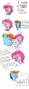 Rating: Safe Score: 0 Tags: 2012 absurd_res blue_body blue_feathers blue_fur comic dialogue duo e621 earth_pony english_text equid equine feathered_wings feathers female feral friendship_is_magic fur hair hasbro hi_res horse humor mammal multicolored_hair my_little_pony mythological_creature mythological_equine mythology ori-jami pegasus pinkie_pie_(mlp) pony pun rainbow_dash_(mlp) rainbow_hair simple_background suggestive text white_background wings wtf_face User: bunchy7s