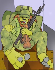 Rating: Explicit Score: 0 Tags: derp_eyes e621 erection eyes_closed fangs feet felid genitals gun hindpaw humanoid_genitalia humanoid_penis humor male mammal masturbation military paws penile penile_masturbation penis ranged_weapon sitting solo teeth weapon winterpaw78 User: bunchy7s