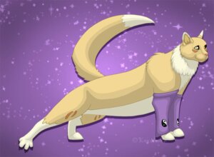 Rating: Safe Score: 0 Tags: 4_toes ambiguous_gender bandai_namco clothing countershading digimon digimon_(species) dipstick_tail e621 feet felid feral fur hindpaw keeshaba leg_warmers legwear mammal markings multicolored_body multicolored_fur multicolored_tail pattern_background paws pink_nose quadruped renamon simple_background solo star tail tail_markings toes two_tone_body two_tone_fur two_tone_tail white_body white_fur white_tail yellow_body yellow_eyes yellow_fur yellow_tail yin_yang User: bunchy7s