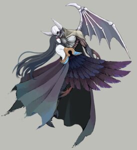 Rating: Safe Score: 0 Tags: black_hair blindfold bone cape clothing digital_media_(artwork) dress duo e621 esper feathered_wings feathers female final_fantasy final_fantasy_xii full-length_portrait grey_background hair hi_res hug humanoid long_hair male membrane_(anatomy) membranous_wings portrait simple_background skill skull square_enix undo wings zalera User: bunchy7s