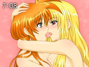 Rating: Explicit Score: 0 Tags: 2girls clock fate_testarossa female french_kiss kissing lyrical_nanoha mahou_shoujo_lyrical_nanoha mahou_shoujo_lyrical_nanoha_strikers multiple_females multiple_girls nude rule34 shirogane_kihen takamachi_nanoha tongue yuri User: bunchy7s