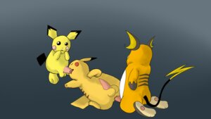 Rating: Explicit Score: 0 Tags: anal anal_penetration balls double_penetration e621 erection evolutionary_family eyes_closed fellatio fur generation_1_pokemon generation_2_pokemon genitals gradient_background grey_background group group_sex kneeling lying male male/male male_penetrated male_penetrating male_penetrating_male mammal murderous nintendo on_back oral oral_penetration penetration penile penis pichu pikachu pokemon pokemon_(species) raichu rodent sex simple_background spitroast standing tapering_penis threesome trio yellow_body yellow_fur User: bunchy7s