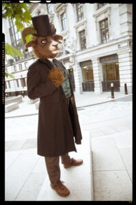 Rating: Safe Score: 0 Tags: anthro bovid caprine classy clothed clothing coat costume e621 europe fursuit gallenw goat grandfathered_content hat headgear headwear horn male mammal pose real solo suit top_hat topwear User: bunchy7s