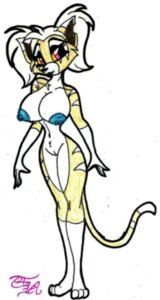 Rating: Explicit Score: 0 Tags: anthro big_breasts blue_nipples breasts e621 felid female genitals hi_res mammal navel nipples nude pigtails pink_eyes simple_background solo stripes toddrogue69 vulva white_background User: bunchy7s