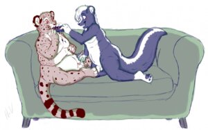 Rating: Explicit Score: 0 Tags: animal_genitalia anthro duo e621 felid flaccid foreskin genitals leopard male male/male mammal mephitid overweight pantherine penis penis_tip sheath simple_background skunk slightly_chubby tail white_background zorusky User: bunchy7s
