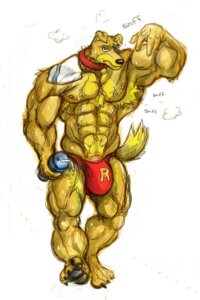 Rating: Explicit Score: 0 Tags: anthro armpit_hair biped bird_dog bodily_fluids body_hair bulge canid canine canis claws clothed clothing collar domestic_dog e621 genitals golden_retriever hunter_(road_rovers) hunting_dog looking_at_viewer male mammal muscular muscular_anthro muscular_male musk penis penis_base red_clothing red_swimwear retriever road_rovers skimpy solo speedo stagor55 standing sweat swimwear tail User: bunchy7s