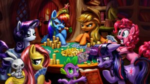 Rating: Safe Score: 0 Tags: 16:9 1_horn 2011 4k absurd_res angel_(mlp) applejack_(mlp) blue_body blue_eyes blue_fur book candle card card_game card_hand carrot clothing coin cowboy_hat crown cutie_mark dragon e621 earth_pony equid equine feathered_wings feathers female feral fire fluttershy_(mlp) food friendship_is_magic fur furniture gaming gold_(metal) gold_coin green_eyes grin group hair harwick hasbro hat head_horn headgear headwear hi_res holding_book holding_card holding_object horn horn_magic horse joker_(playing_card) lagomorph leporid levitating_object magic male mammal mouth_hold multicolored_hair my_little_pony mythological_creature mythological_equine mythological_scalie mythology nervous night open_book pegasus pink_hair pinkie_pie_(mlp) plant playing_card poker poker_table pony purple_body purple_eyes purple_fur purple_hair rabbit rainbow_dash_(mlp) rainbow_hair rarity_(mlp) scalie sculpture smile smug spike_(mlp) spikes spikes_(anatomy) statue table tail twilight_sparkle_(mlp) two_tone_hair unicorn unicorn_horn vegetable widescreen wings yellow_body yellow_feathers User: bunchy7s