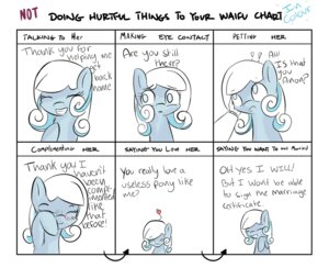 Rating: Safe Score: 0 Tags: 2014 blind blush chart dialogue disability disembodied_hand duo e621 english_text equid equine exclamation_point eyes_closed fan_character female feral hair hasbro heart_symbol horse kittykai love mammal meme my_little_pony pony smile snowdrop_(character) teeth text waifu_chart young User: bunchy7s