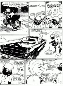 Rating: Safe Score: 0 Tags: 1998 anthro barefoot black_and_white comic desiree_(jmh) dialogue e621 english_text feet female group human james_m_hardiman lizard lori_(jmh) male mammal mephitid monochrome natasha_(jmh) onyx_(jmh) party_crashers reptile scalie skunk tail text toes User: bunchy7s