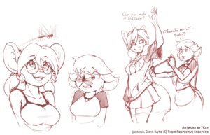 Rating: Safe Score: 0 Tags: 14:9 anthro arthropod bottomwear breasts ceph clothing dialogue digital_media_(artwork) dragonfly duo e621 ears_down english_text eyewear female feral freckles fur glasses hair hoodie house_mouse insect jasmine_(skidd) katie_tinson legwear long_hair mammal monochrome mouse multiple_images murid murine pivoted_ears procyonid raccoon rodent shirt simple_background sketch skirt smile standing stockings sweatshirt t-kay t-shirt tank_top text thigh_highs topwear white_background User: bunchy7s