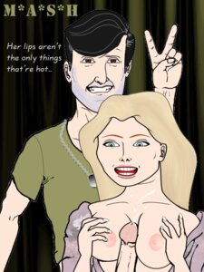 Rating: Explicit Score: 0 Tags: breasts female hawkeye_pierce m*a*s*h margaret_houlihan paizuri rule34 tagme User: bunchy7s
