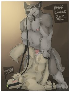 Rating: Explicit Score: 0 Tags: amwulf anal anal_penetration anthro anthro_on_anthro ass_up ball_gag bdsm biceps black_nose blue_eyes blush bodily_fluids bondage bound brown_body brown_fur canid canine canis chance_(ausidogchance) clenched_teeth collar cum cum_in_ass cum_inside cum_on_back cum_string dialogue domestic_dog dominant dominant_male duo e621 english_text erection from_behind_position fully_bound fur gag gagged genital_fluids genitals good_boy grey_body grey_fur hi_res holding_leash holding_object husky leash leash_in_mouth male male/male male_penetrated male_penetrating male_penetrating_male mammal muffled muscular nipples nordic_sled_dog nude object_in_mouth pecs penetration penis pet_praise praise raised_tail sex shortwave_(character) speech_bubble spitz submissive submissive_male tail teeth text vein wolf User: bunchy7s