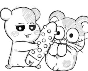 Rating: Explicit Score: 0 Tags: bdsm blush bondage bound butt cricetid crossover dildo duo e621 ebichu female feral hamster hamtaro hamtaro_(series) male male/female mammal monochrome oruchuban_ebichu rodent sex_toy shocked unknown_artist User: bunchy7s