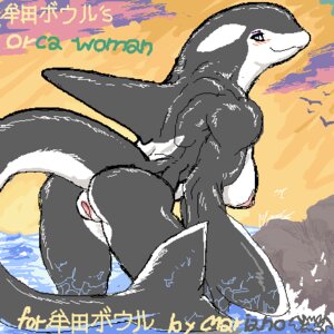 Rating: Explicit Score: 0 Tags: 1:1 aliasing anthro aquatic blush breasts cetacean digital_media_(artwork) dolphin e621 female genitals hanging_breasts low_res mammal mariano muscular muscular_anthro muscular_female oceanic_dolphin orca solo tail toothed_whale vulva User: bunchy7s