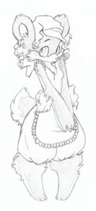 Rating: Safe Score: 0 Tags: anthro bear clothing conditional_dnp e621 female fluffy fur greyscale maid_uniform mammal monochrome sefeiren sketch solo tail uniform User: bunchy7s