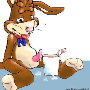 Rating: Explicit Score: 0 Tags: anthro furry male male_only mascot nesquik nesquik_bunny nestle quick_the_rabbit rule34 User: bunchy7s