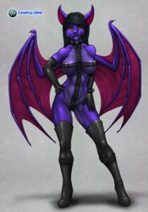 Rating: Questionable Score: 0 Tags: 2011 5_fingers anthro areola bat biped black_hair boots breasts clothed clothing digital_media_(artwork) e621 fangs female fingers footwear front_view gloves hair handwear hi_res high_heeled_boots high_heels kiara_anderson landingzone leather legwear mammal membrane_(anatomy) membranous_wings pose shoes skimpy smile solo standing straps teeth thigh_boots thigh_highs wings User: bunchy7s