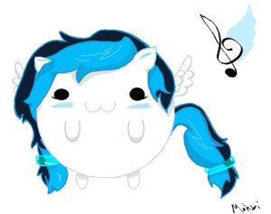 Rating: Safe Score: 0 Tags: :3 chibi e621 equid equine feathered_wings feathers female fur mammal melody_breeze mohxi musical_note musical_symbol mythological_creature mythological_equine mythology pegasus shobon solo symbol tail white_body white_fur wings User: bunchy7s