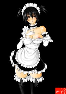 Rating: Explicit Score: 0 Tags: 1girls 2009 apron black_hair blush breasts cleavage female highres looking_at_viewer maid maid_headdress maid_uniform nipples original rule34 short_hair thighhighs twintails undressing witchking00 User: bunchy7s