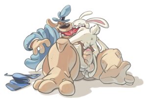 Rating: Explicit Score: 0 Tags: 3_toes anal anthro anus balls biceps canid canine canis clothing domestic_dog donkeypunch duo e621 erection eyes_closed feet foot_fetish foot_on_balls foot_play footjob footjob_on_balls foreskin french_kissing fur genitals hat headgear headwear humanoid_genitalia humanoid_penis kissing lagomorph leporid male male/male male_penetrated male_penetrating male_penetrating_male mammal max_(sam_and_max) muscular nude partially_retracted_foreskin penetration penis penis_size_difference rabbit sam_and_max samuel_dog sex toes tongue User: bunchy7s