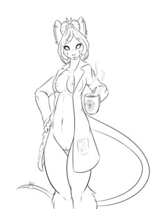 Rating: Explicit Score: 0 Tags: anthro beverage black_and_white bottomless breasts capcom clothed clothing coat coffee digital_drawing_(artwork) digital_media_(artwork) e621 female food genitals hot_drink lab_coat line_art looking_at_viewer mammal monochrome murid murine nightfaux nipples piercing rat resident_evil rodent simple_background skimpy solo tail topwear umbrella_corporation vulva white_background User: bunchy7s
