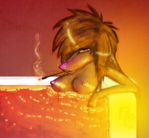 Rating: Questionable Score: 0 Tags: anthro bathtub breasts canid canine canis creepy e621 female mammal nipples poizen poizz smoke smoking solo water wolf xpoizz xxpoizenxx User: bunchy7s