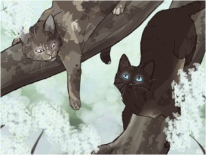 Rating: Safe Score: 0 Tags: ambiguous_gender blossoms blue_eyes border darkstripe4ever digital_media_(artwork) digitigrade domestic_cat duo e621 eye_contact felid feline felis feral flower glowing glowing_eyes in_tree looking_at_another mammal plant quadruped scenery spring_(season) tail tortoiseshell_cat tree warriors_(book_series) white_border User: bunchy7s