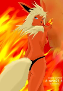 Rating: Questionable Score: 0 Tags: anthro blonde_hair blue_eyes breasts butt clothed clothing e621 eeveelution female fire flareon fur generation_1_pokemon hair hi_res humanoid_hands looking_at_viewer nintendo pokemon pokemon_(species) pokemorph red_body red_fur side_boob solo tail topless unknown_artist warm_colors User: bunchy7s Rating: Questionable Score: 0 Tags: anthro blonde_hair blue_eyes breasts butt clothed clothing e621 eeveelution female fire flareon fur generation_1_pokemon hair hi_res humanoid_hands looking_at_viewer nintendo pokemon pokemon_(species) pokemorph red_body red_fur side_boob solo tail topless unknown_artist warm_colors User: bunchy7s
