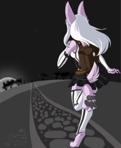 Rating: Safe Score: 0 Tags: anthro armwear bottomwear clothing e621 elbow_gloves feet female gloves hair handwear hindpaw lagomorph legwear leporid lilith_(travarisrhade) lilwerewolfgirl mammal path paws pleated_skirt rabbit school_bag school_uniform skirt solo stockings uniform white_hair User: bunchy7s
