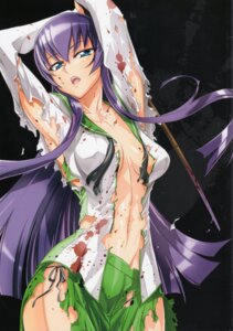Rating: Questionable Score: 0 Tags: big_breasts blood_stains breasts female hair highschool_of_the_dead inazuma looking_at_viewer nipples official_art rule34 saeko_busujima sailor_fuku satou_shouji torn_clothes User: bunchy7s