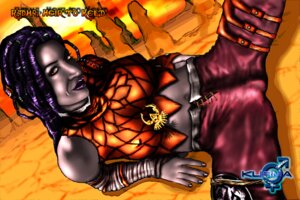 Rating: Explicit Score: 0 Tags: 1futa breasts bulge futa_only futanari intersex magic:_the_gathering navel penis pink_eyes purple_hair purple_skin radha_heir_to_keld rule34 solo User: bunchy7s
