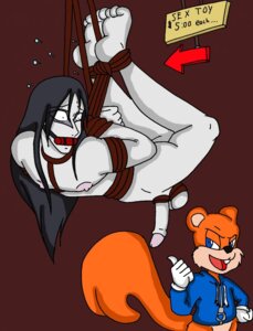 Rating: Explicit Score: 0 Tags: barefoot black_hair blue_eyes blue_hoodie bondage conker conker's_bad_fur_day crossover flying_sweatdrops gagged gloves human_and_anthro long_hair male male_only naked naruto naruto_(series) nervous_sweat nude_male_clothed_male orange_fur orochimaru pale_skin penis rule34 squirrel tied_penis tied_up what User: bunchy7s