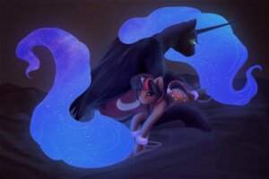 Rating: Questionable Score: 0 Tags: 2011 3:2 black_body black_feathers blush bound cape chain clothing cosmic_hair cosmic_tail cosmicunicorn cuff_(restraint) cutie_mark darkness digital_media_(artwork) duo e621 equid equine ethereal_hair feathered_wings feathers female feral friendship_is_magic fur glowing glowing_eyes hair hasbro horn horn_jewelry horn_ring jewelry magic_inhibitor mammal multicolored_hair my_little_pony mythological_creature mythological_equine mythology nightmare_moon_(mlp) nude pseudo_hair purple_body purple_eyes purple_fur purple_hair quadruped restraints ring_(jewelry) shackles size_difference slave tail twilight_sparkle_(mlp) two_tone_hair unicorn winged_unicorn wings User: bunchy7s