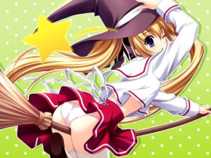 Rating: Explicit Score: 0 Tags: 1girls ass blonde_hair broom broom_riding female flying_broom fujimiya_chisa gift_(game) gift_eternal_rainbow hat panties rule34 school_uniform seifuku serafuku skirt solo star straddle thighhighs underwear white_legwear white_panties witch User: bunchy7s
