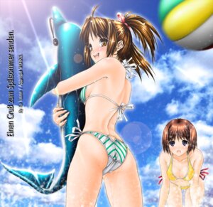 Rating: Questionable Score: 0 Tags: back ball_(object) beach_ball bent_over bikini breasts brown_eyes brown_hair cleavage dolphin female hair hair_ribbon looking_back mizugi multiple_females multiple_girls oppai original purple_eyes ribbon rule34 short_hair side-tie_bikini sideboob striped striped_bikini striped_swimsuit swimsuit tied_hair twintails wet yuuse_ko yuuse_kouichi User: bunchy7s
