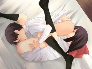 Rating: Explicit Score: 0 Tags: 2girls 69 ass bottomless color cunnilingus female footwear game_cg human kusanagi_koyori lying multiple_females multiple_girls on_side oral rotational_symmetry rule34 shojokyu socks torso_grab yuri User: bunchy7s