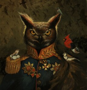 Rating: Safe Score: 0 Tags: anthro apodiform avian beak bill_mayer bird cardinal_(bird) clothed clothing double-barred_finch e621 epaulet finch half-length_portrait hummingbird looking_at_viewer male medal military_medal military_uniform northern_cardinal order_of_saint_anna order_of_saint_george order_of_saint_vladimir oscine owl passerine portrait russian_empire signature solo sparrow spotted_towhee stern uniform User: bunchy7s