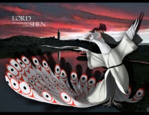 Rating: Safe Score: 0 Tags: anthro avian bird black_bars dreamworks e621 feathered_wings feathers feet galliform kung_fu_panda letterbox lord_shen male melee_weapon peacock_feather peafowl phasianid sinistereternity solo sword talons toes weapon white_body white_feathers wings User: bunchy7s