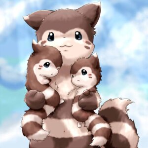 Rating: Safe Score: 0 Tags: 1:1 :3 ambiguous_gender carrying_another e621 fallinnight fluffy furret generation_2_pokemon group holding_character looking_at_viewer mammal mustelid navel nintendo pokemon pokemon_(species) size_difference smile tail young User: bunchy7s