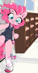 Rating: Questionable Score: 0 Tags: 2013 anthro anthrofied biped blue_eyes clothing e621 earth_pony equid equine female footwear friendship_is_magic fur hair happy hasbro horse inside legwear looking_at_viewer mammal mariponihoney my_little_pony pink_body pink_fur pink_hair pinkie_pie_(mlp) pony shoes smile socks solo swimwear User: bunchy7s