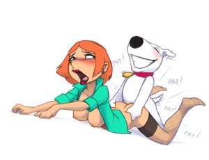 Rating: Explicit Score: 0 Tags: 2011 all_fours anthro blush bottomless breasts brian_griffin canid canine canis clothed clothing collar digital_media_(artwork) doggystyle domestic_dog duo e621 ear_piercing family_guy female from_behind_position hair human human_on_anthro interspecies larger_female larger_sub legwear lois_griffin male male/female mammal nipples piercing red_hair sex size_difference smaller_male stockings submissive wolfy-nail User: bunchy7s