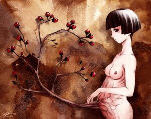 Rating: Questionable Score: 0 Tags: bare_shoulders berries black_eyes black_hair bob_cut breasts cleavage copyright_request female frown messiah_cage mystic_cage nipples nude pregnant profile rule34 short_hair sideboob standing surreal tree trees watermark what User: bunchy7s