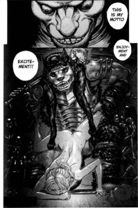 Rating: Explicit Score: 0 Tags: berserk black_and_white canonical_rape comic english_text female forced manga miura_kentarou monochrome monster nude official_art rape raped_by_monster rule34 sex text wyald_(berserk) User: bunchy7s