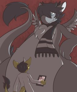 Rating: Safe Score: 0 Tags: 2013 5:6 anthro asian_mythology chest_tuft chinese_mythology dragon duo e621 east_asian_mythology feathered_wings feathers fur geckonori geno_(geckonori) hair hi_res kirin larger_male macro male mythological_creature mythological_scalie mythology red_background ryu_(kiki-uma) scalie scarf simple_background size_difference smaller_male smile smirk solo_focus tail tuft wings User: bunchy7s