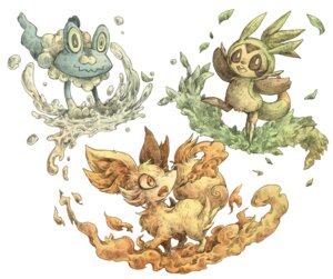 Rating: Safe Score: 0 Tags: ambiguous_gender canid canine chespin digitigrade e621 fennekin feral froakie generation_6_pokemon group mammal nekogarasu nintendo pokemon pokemon_(species) quadruped simple_background starter_trio tail trio white_background User: bunchy7s